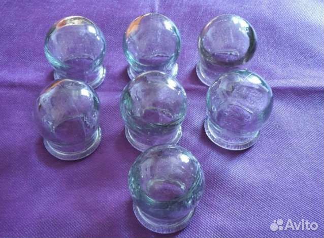 Банки стеклянные медицинские. СССР