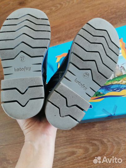 Ботинки демисезонные Котофей 27