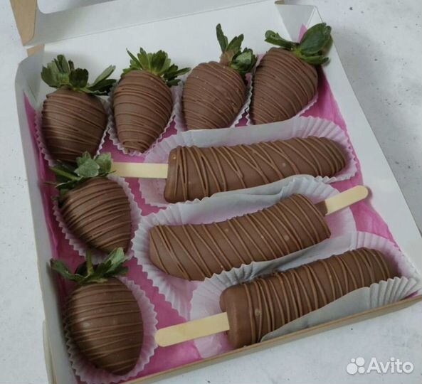 Клубничка в шоколаде