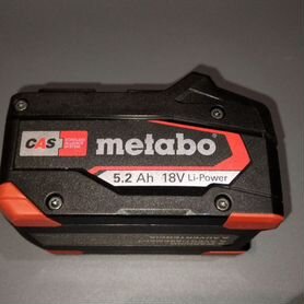 Аккумулятор Metabo 18 v 5.2 ah