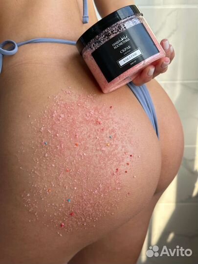 Сахарный скраб для тела