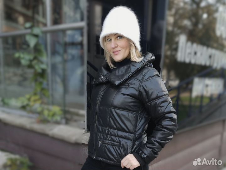 Шапка панама ручной работы ангора