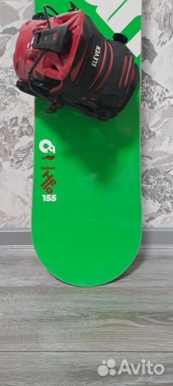 Сноуборд Replant 155cm+крепления Flow