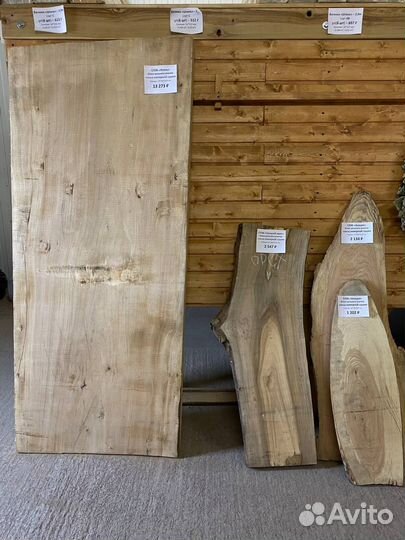 Слэбы из ценных пород древесины