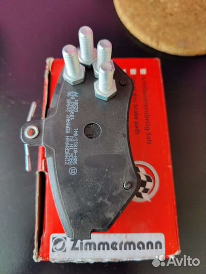 Тормозные колодки передние Otto Zimmermann 21945.1