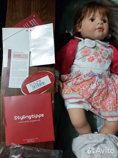 Коллекционная кукла Gotz Беттины Клемм