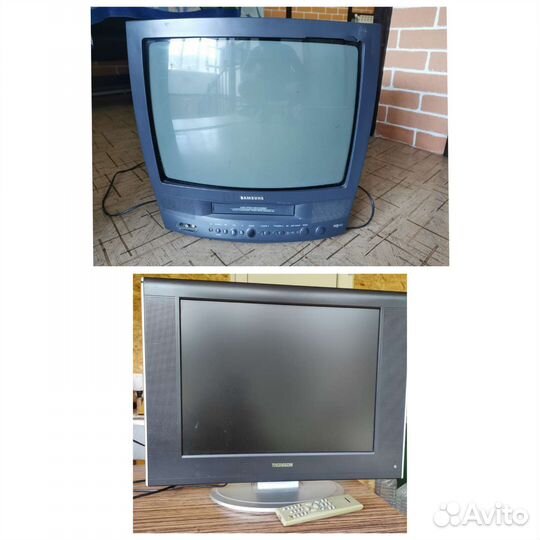 Телевизор и видеодвойка