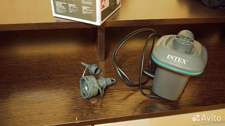 Насос для надувного матраса intex