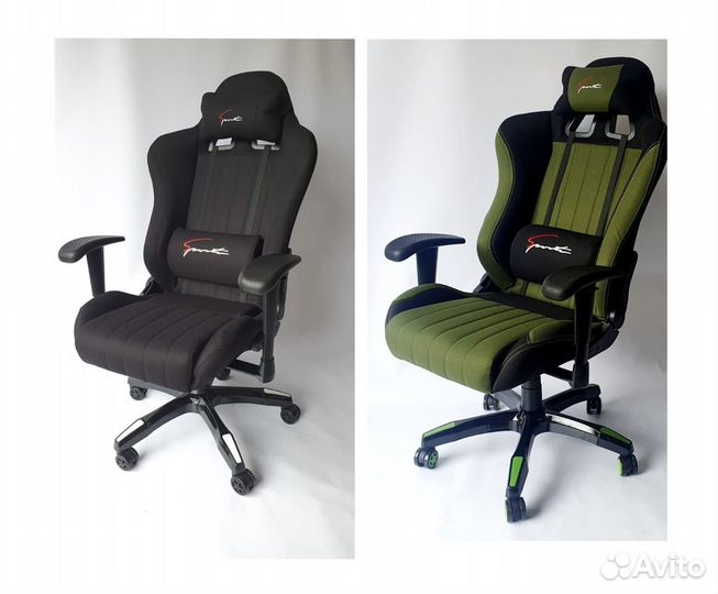Игровое крмпьютерное кресло, Sports, тканевое