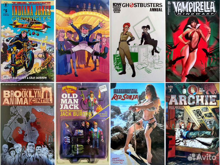 Комиксы на английском разных издательств