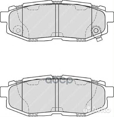 Колодки тормозные FDB4187 Ferodo