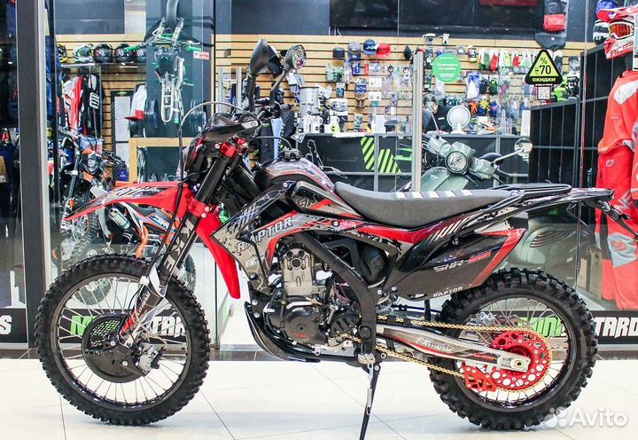 Кроссовый мотоцикл fxmoto raptor SBS300 21/18Black
