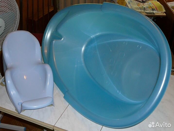 Горка для купания и ванночка