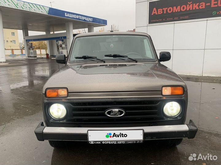 LADA 4x4 (Нива) 1.7 МТ, 2020, 64 883 км