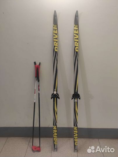 Беговые лыжи driver 170см