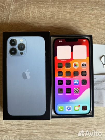 iPhone 13 pro max 256 gb (акб 91 sim)