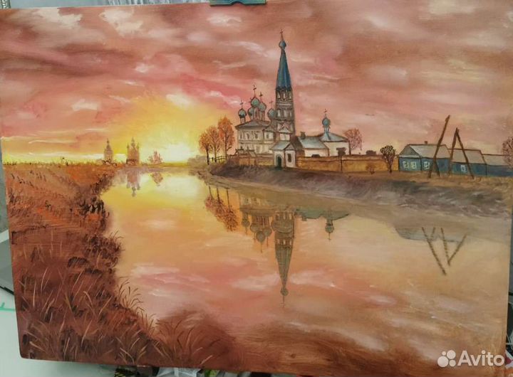 Картина маслом на холсте