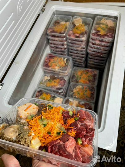 Мясо для собак, натуральное питание