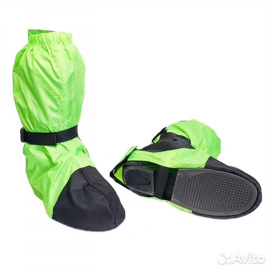 Бахилы мотоциклетные Hyperlook Water Orchid зелен