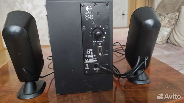 Колонки для компьютера с сабвуфером