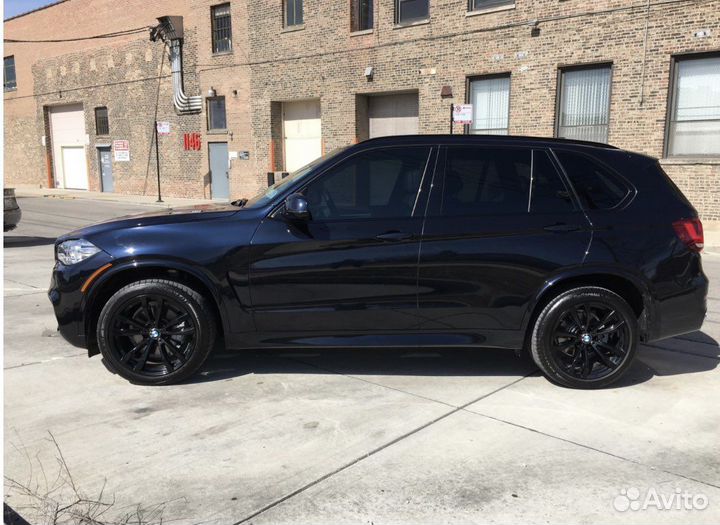 Литые диски r20 разношир Black для Bmw f15 f16