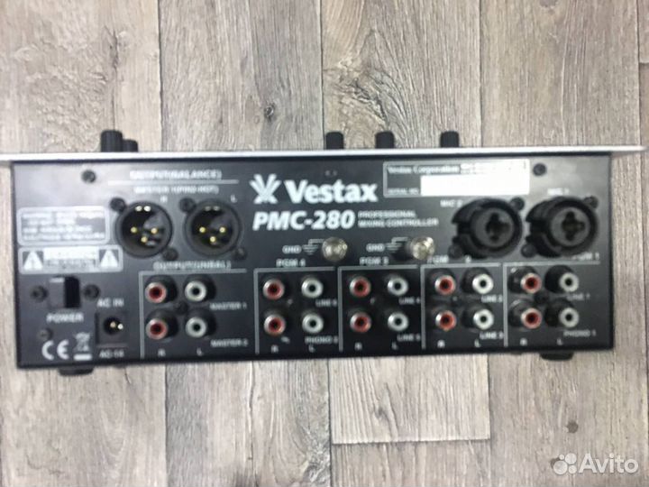 Vestax PMC 280 / микшерный пульт