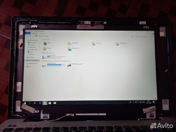 Матрица 14.0 slim 30 pin IPS крепления верх низ