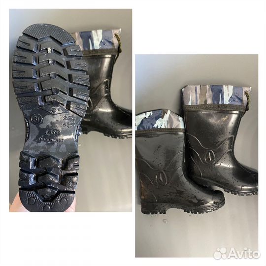 Резиновые сапоги