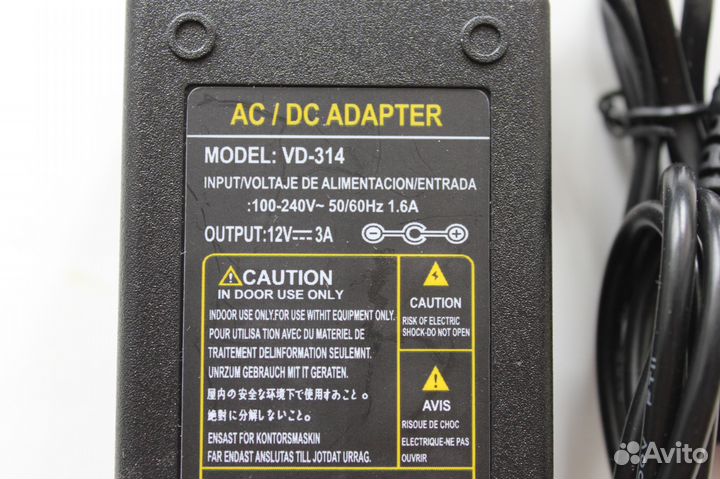 Блок питания 12в 2А, 3А, 4А,5A, 6А, 8А 100Вт(Новый