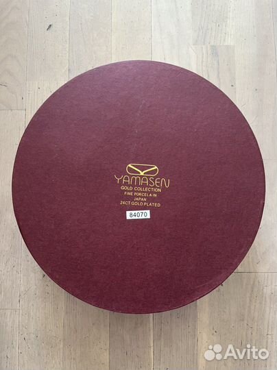 Чайный сервиз на 6 персон 24ct golden plated