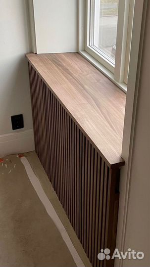 Подоконник деревянный