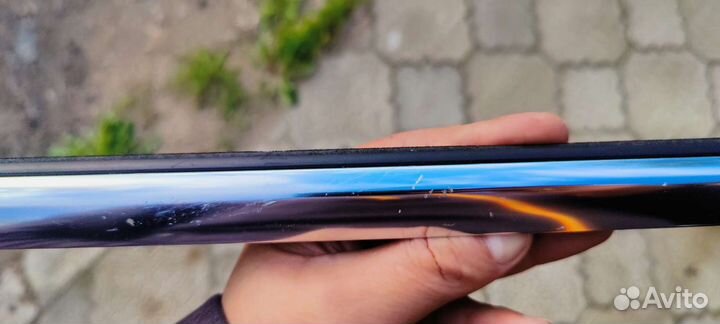 Молдинг стекла водительского тигуан2