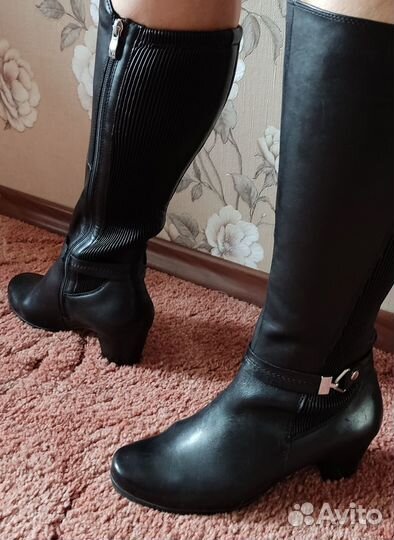 Сапоги женские Caprice натуральная кожа