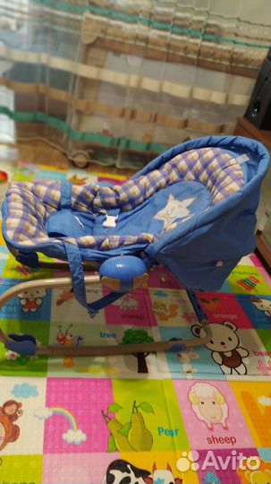 Шезлонг детский