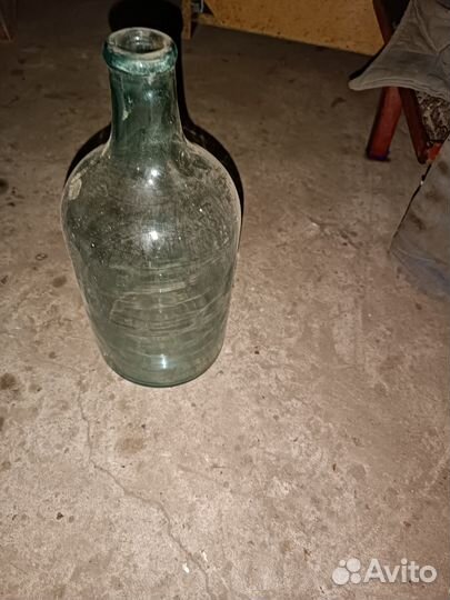 Старинные бутылки