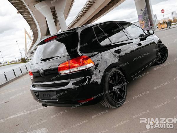 Литые диски HRE P101 R18 на golf 6