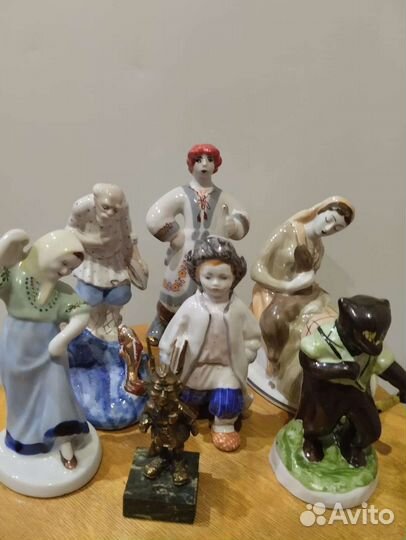 Статуэтки фарфор СССР, плясунья Дарья