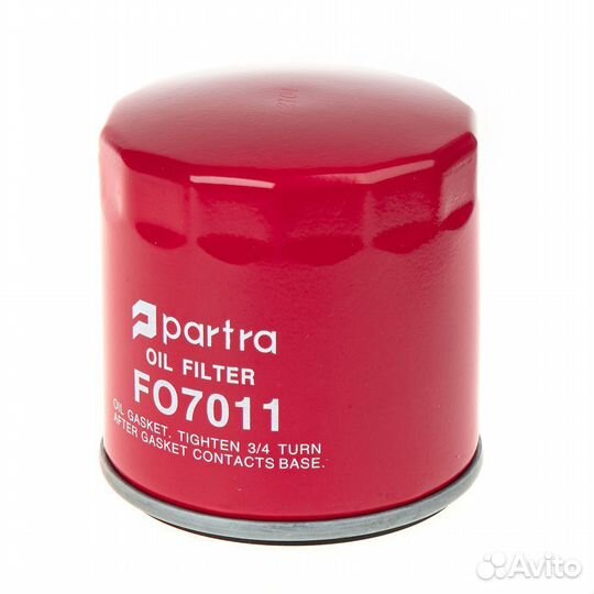 Фильтр масляный partra FO7011