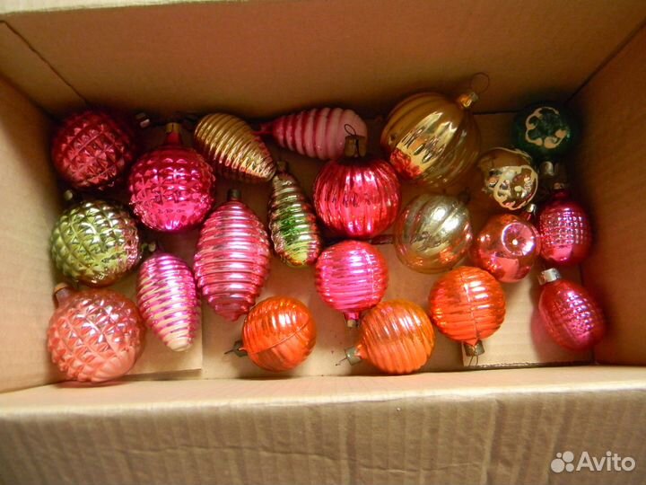 Ёлочные игрушки. СССР