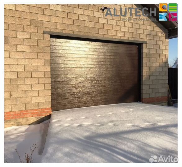 Гаражные ворота alutech