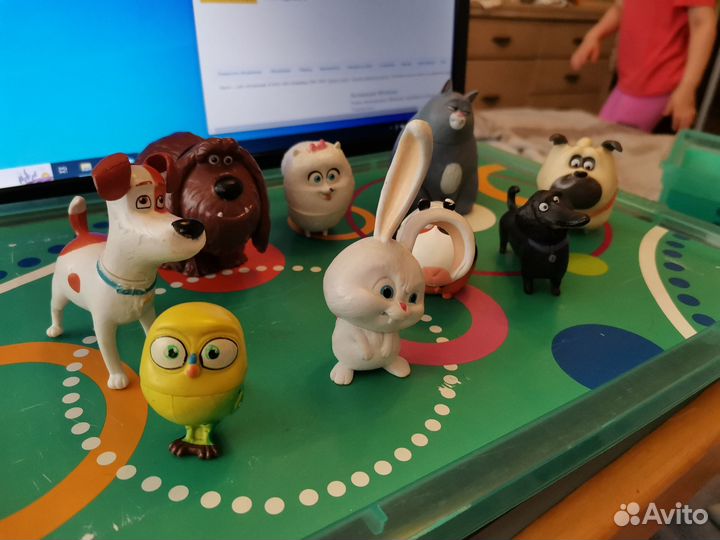 Фигурки из м/ф Тайная Жизнь дом. Животных