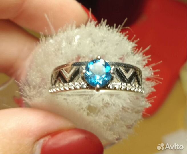 Кольцо и серьги