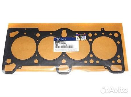 Прокладка гбц hyundai accent (тагаз)