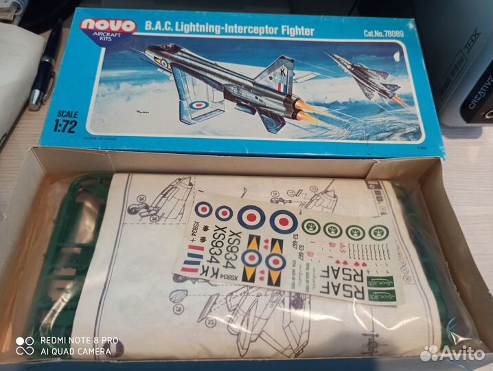 Сборные модели самолетов Ново 1/72