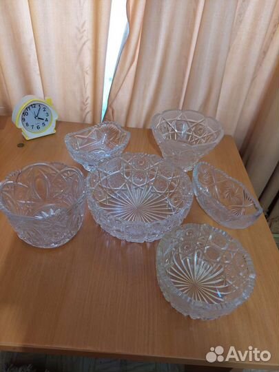 Хрустальная салатница