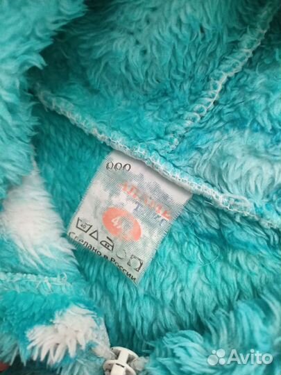 Халат махровый женский с капюшоном