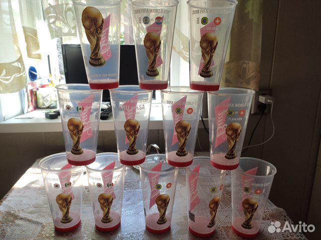 Стаканы Чемпионата мира по футболу FIFA 2018