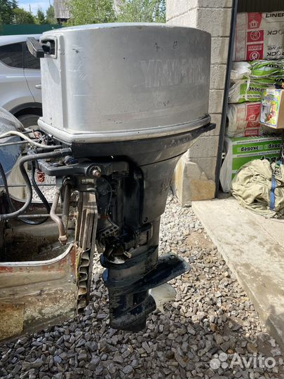 Мотор ямаха 40л/с, заводится с полоборота