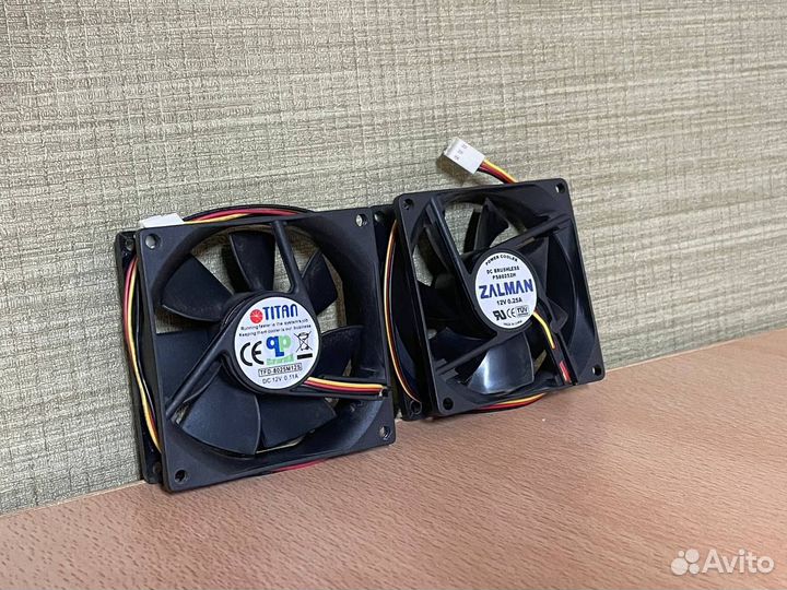 Вентиляторы Titan и Zalman