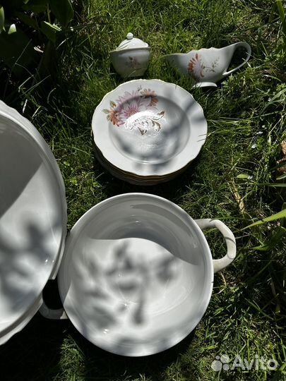 Супница дулево + набор тарелок